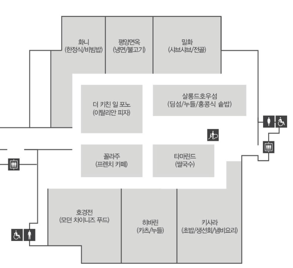 신세계 강남 맛집 11층 밀화