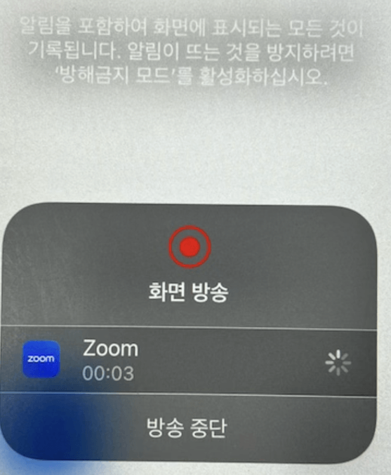 줌수업 줌강의 화면공유방법설명