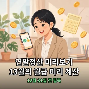 2026년 연말정산 미리보기 이용법
